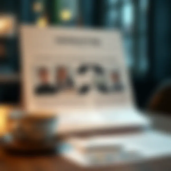 Elegant Newsletter Design Elegant newsletter template showcasing professional design