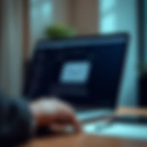 Visualizing a Pristine Email Environment A digital representation of a clean email inbox