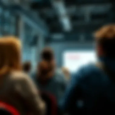 Fostering a Committed Workforce Group discussion after a TED Talk on workplace culture