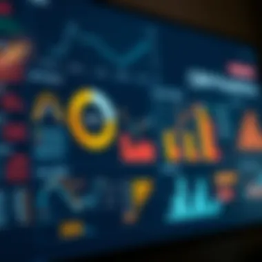 Dashboard illustrating CRM performance metrics