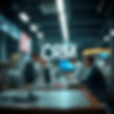 Modern business practices with CRM integration