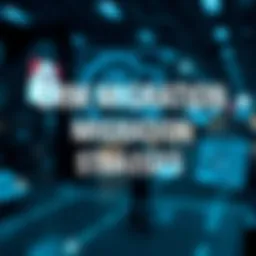 Visual representation of CRM migration strategies