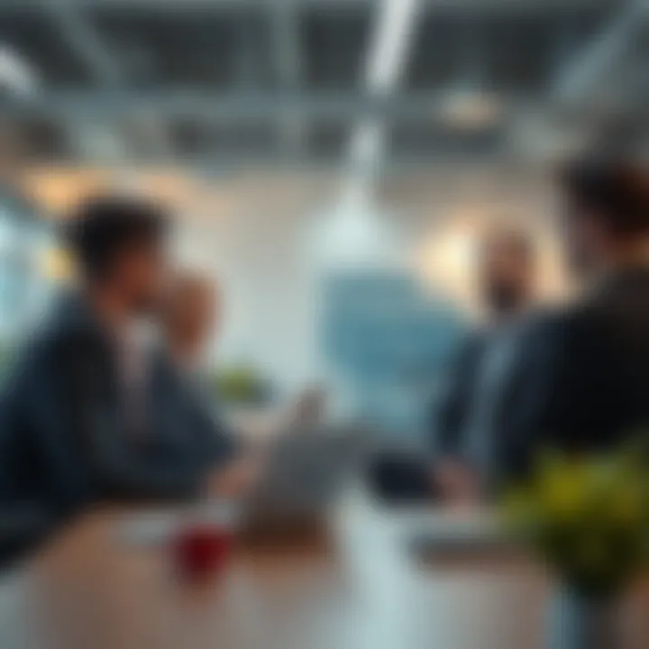 Innovative Sales Tactics Team brainstorming innovative sales tactics in a collaborative space