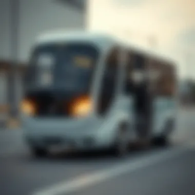 Innovative Shuttle Vehicle Design Innovative shuttle vehicle designed for efficient border travel