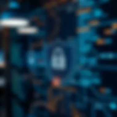 Ensuring Data Security in Contact Management A visual representation of data security measures