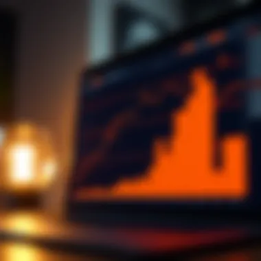Analyzing Performance Metrics for Success Graph displaying engagement metrics and analytics