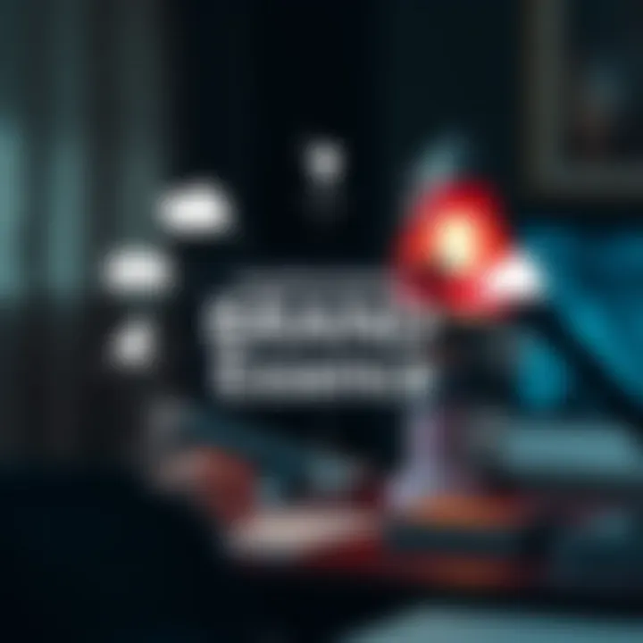 Illustration depicting brand essence elements