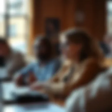 Visual representation of target audience analysis