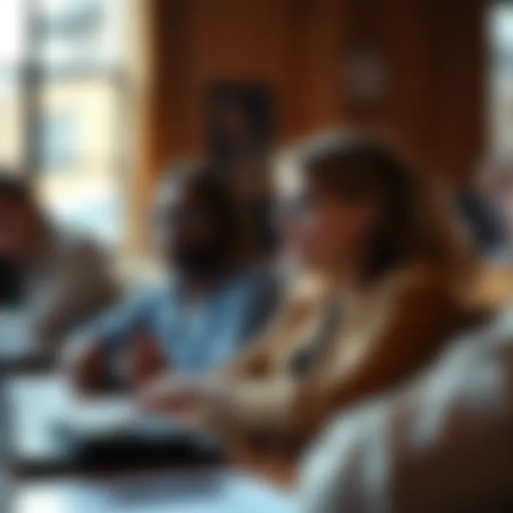 Visual representation of target audience analysis