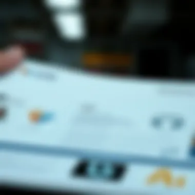 Graphic showcasing visual identity components