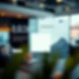 A sleek landing page design showcasing lead capture form and compelling visuals