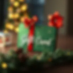 Creative design of a digital gift card