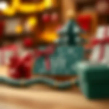 Showcase of customization tools for gift cards