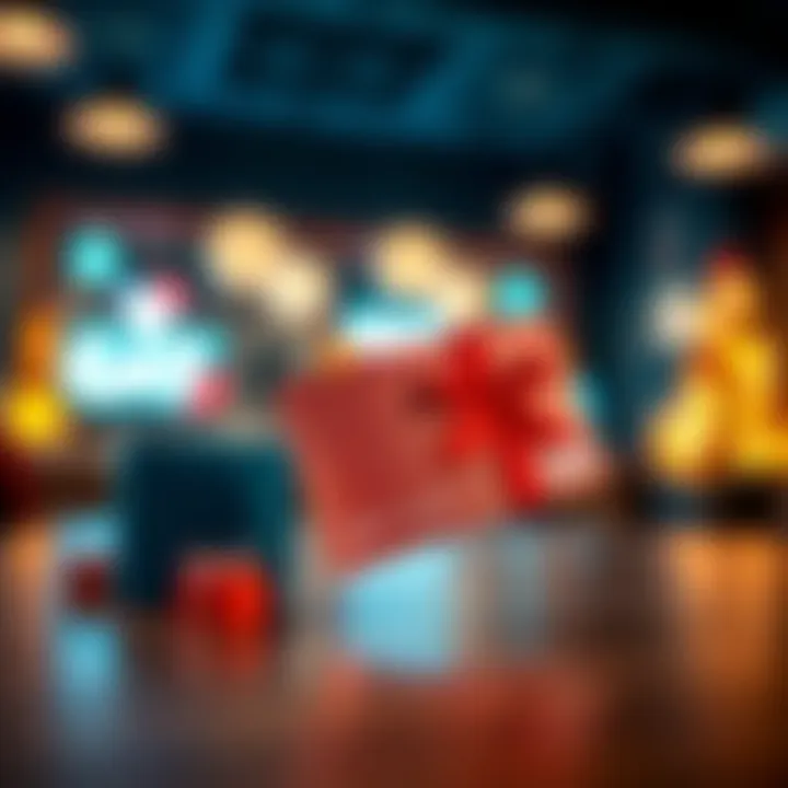 Visual representation of gift cards enhancing business