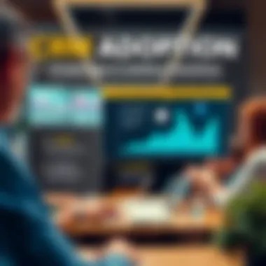 CRM Adoption Challenges and Solutions Infographic detailing challenges and solutions in CRM adoption