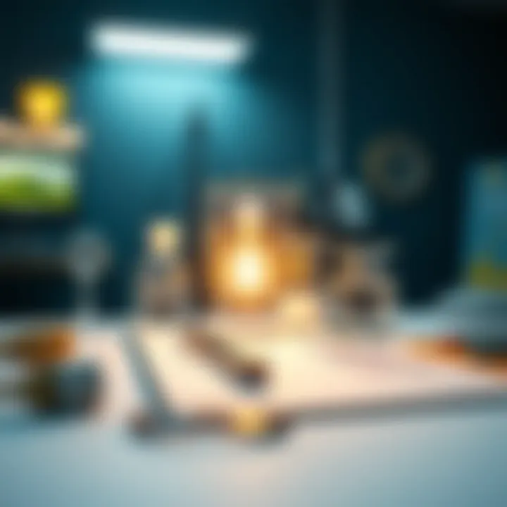 Innovative product concept sketch