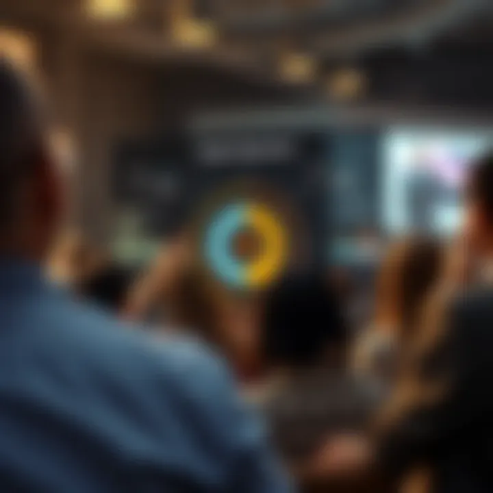 Audience Segmentation Visualization Target audience segmentation illustrated with visuals