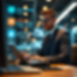 Modern sales technology interface