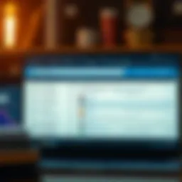 Organized email inbox showcasing productivity