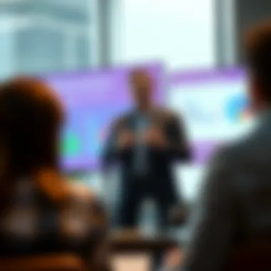 An engaging presentation illustrating compelling narratives in business proposals