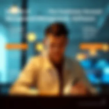 Benefits of Free Customer Account Management Software Visual chart showing benefits of using free software