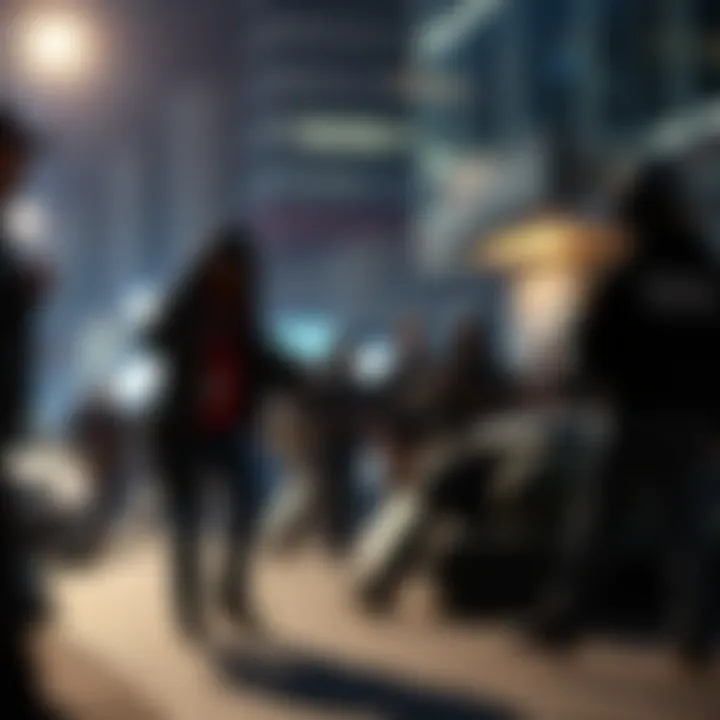 Unique Guerrilla Promotional Event Unique promotional event showcasing guerrilla tactics