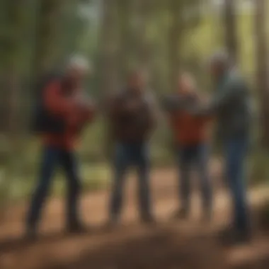Engaging Outdoor Team Activity A dynamic outdoor team-building activity fostering trust and communication