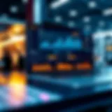 Dynamic dashboard showcasing CRM analytics for insurance agencies