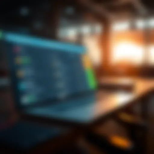 Innovative Project Management Solutions Dynamic project management interface showcasing task assignments