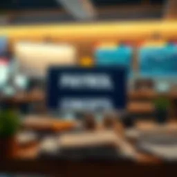 Visual representation of payroll concepts