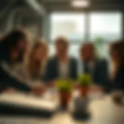 Dynamic teamwork in a small business setting