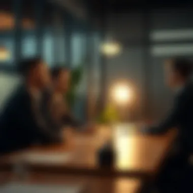 A dynamic interview session showcasing effective techniques.