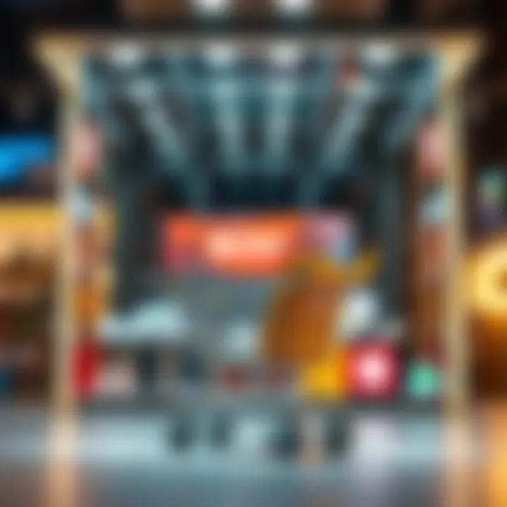 Creative promotional display for ecommerce offers