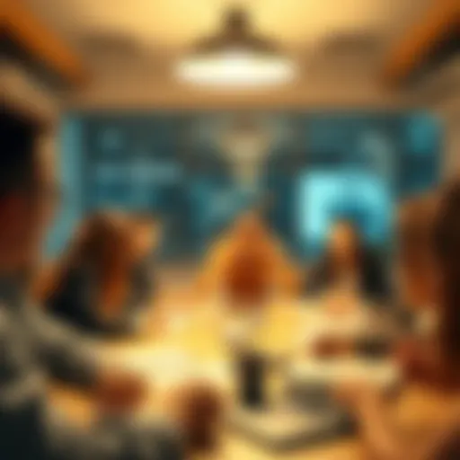 Creative brainstorming session for product ideas