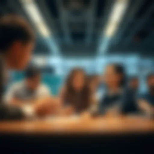 Illustration depicting complex recruitment challenges in modern organizations
