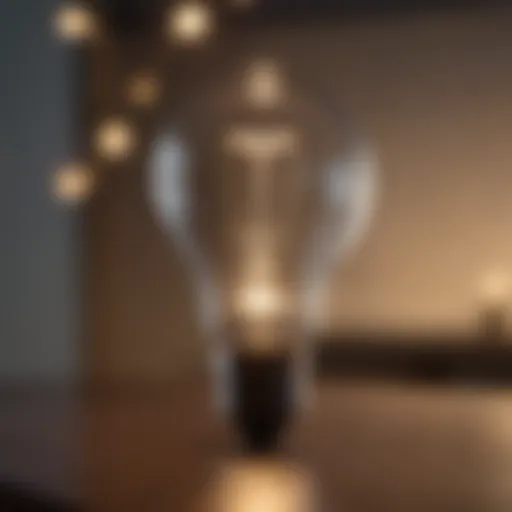 A lightbulb representing innovative business ideas