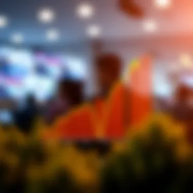 Graph illustrating growth in customer engagement over time