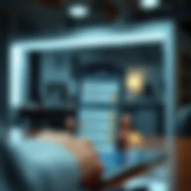 Leveraging Modern Technology A smartphone displaying communication apps for sales outreach