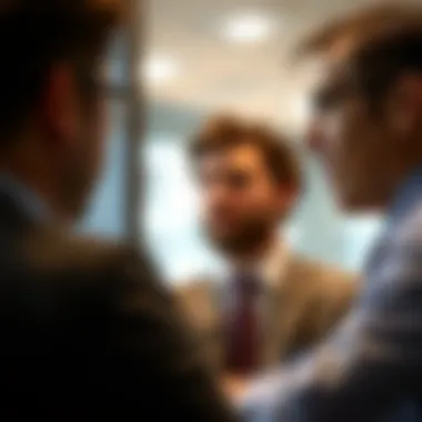 Effective Communication Techniques Close-up of a person engaging in a focused conversation