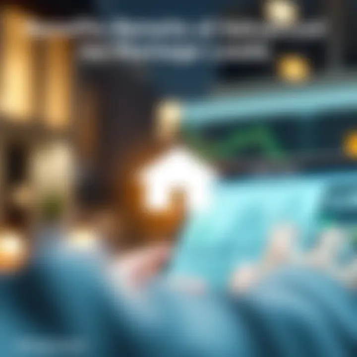 Infographic illustrating benefits of advanced technology in mortgage leads