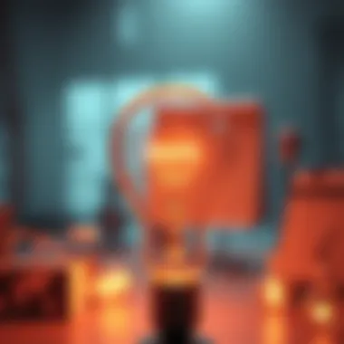 The Birth of Ideas Conceptual illustration of the product ideation stage