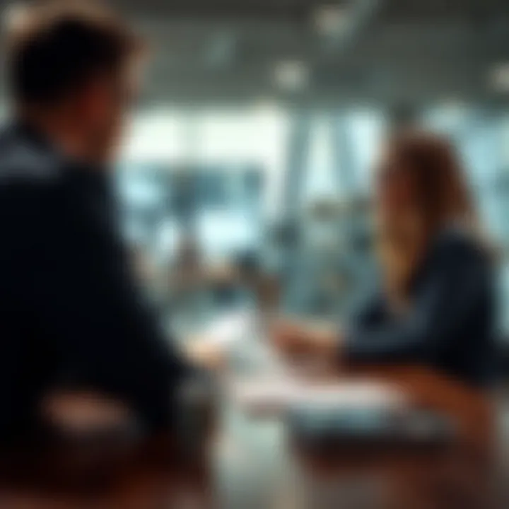 Consultation Discussion Consultation between a seller and potential buyer