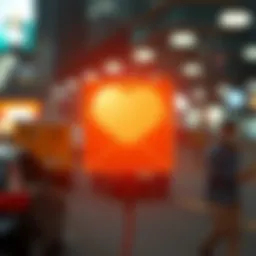 Visual representation of optimal email sending times