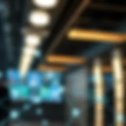 Visual representation of network connections