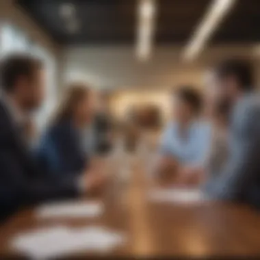 The Power of Employee Engagement Engaged employees participating in a team meeting
