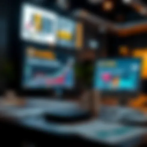 Dynamic marketing strategies illustration