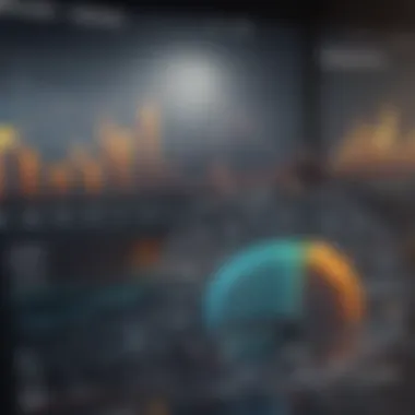 Sales Analytics Visualization Graphical representation of sales analytics and performance metrics