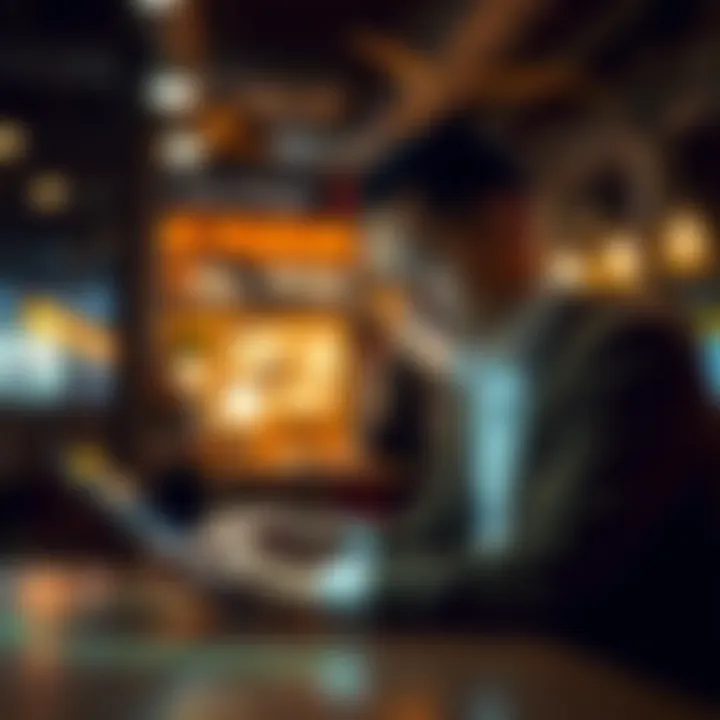 Customer engagement strategies represented through digital interaction