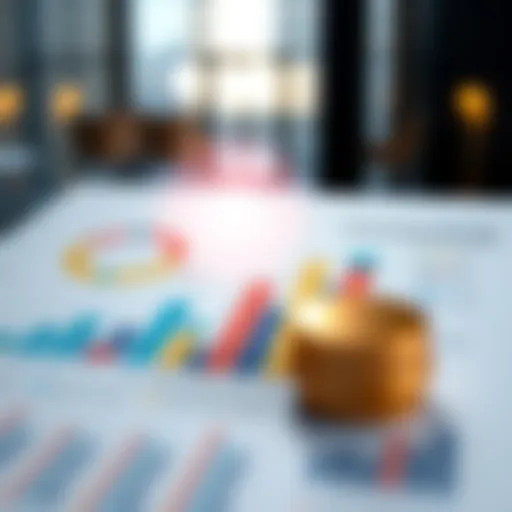 Financial analysis graph showcasing business trends