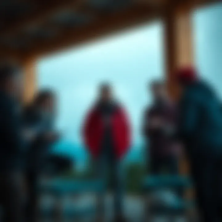An engaging outdoor team challenge fostering collaboration